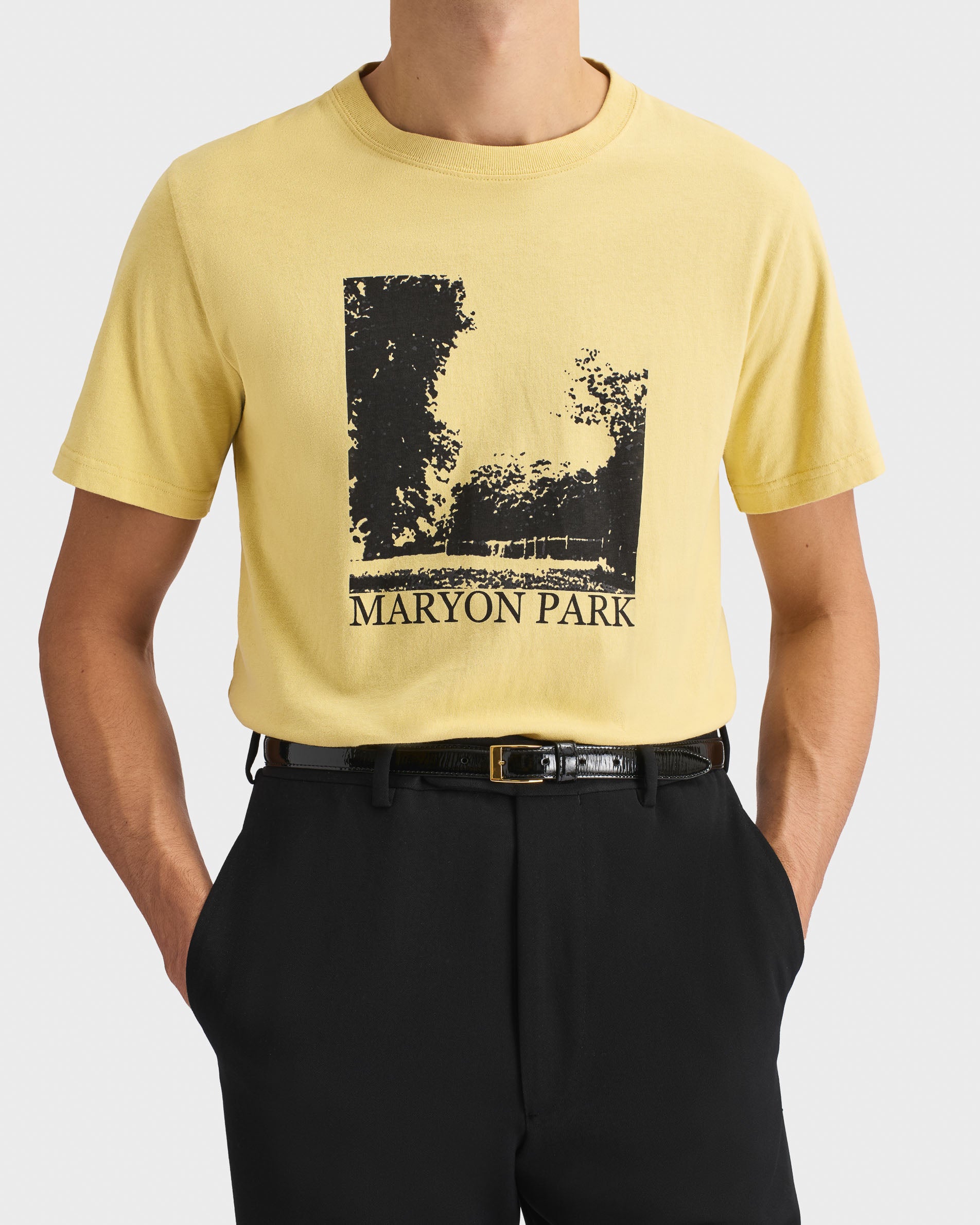T-shirt Outdoor Homme Craghoppers – Jaune, Taille M, 100% Coton, Imprimé Graphique