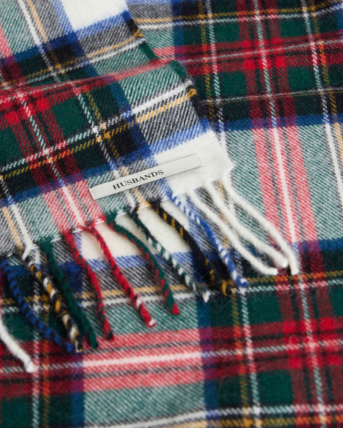 SCARF IN LAMBSWOOL & ANGORA – STEWART DRESS MODERN - Husbands Paris - 2