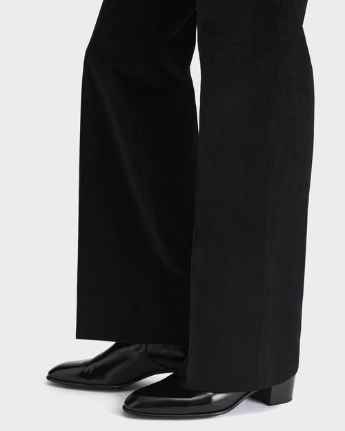 BOTTINES JODHPUR EN CUIR DE VEAU VERNI CRAQUELÉ – NOIRES - Husbands Paris - 3