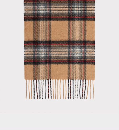 SCARF IN CASHMERE - CAMEL STEWART - Husbands - 1