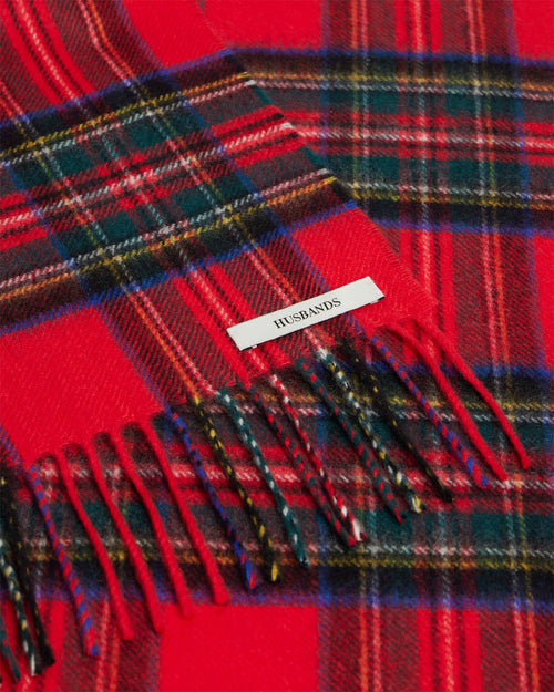 SCARF IN CASHMERE - ROYAL STEWART - Husbands - 1