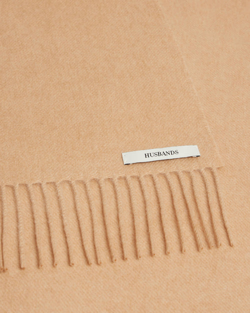 SCARF IN CASHMERE - CAMEL - Husbands - 1