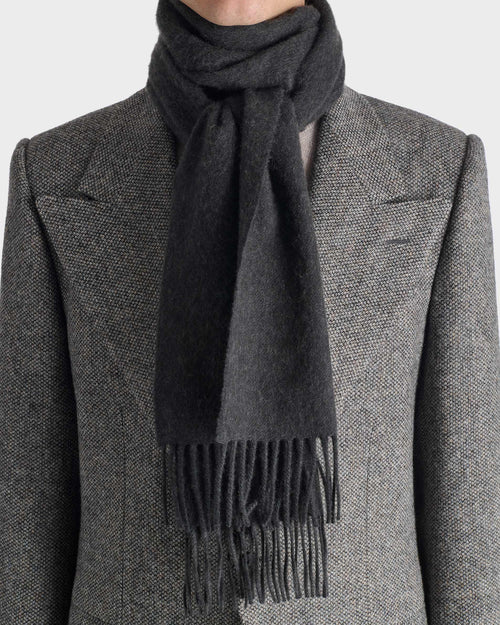 SCARF IN CASHMERE - ANTHRACITE - Husbands - 3