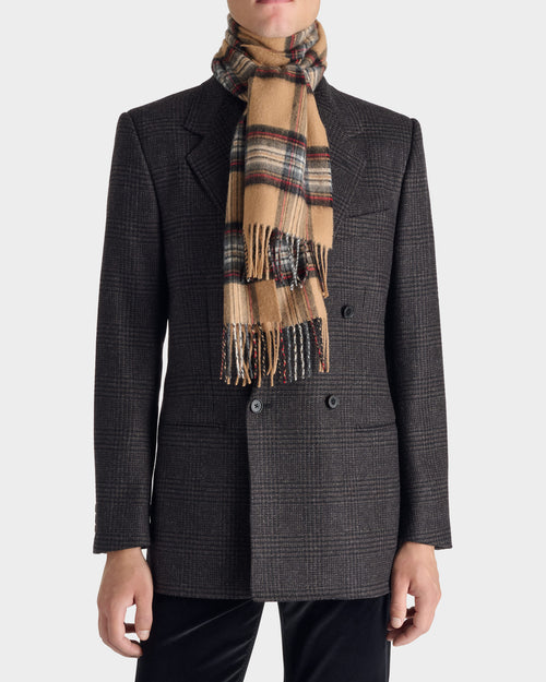 SCARF IN CASHMERE - CAMEL STEWART - Husbands - 3