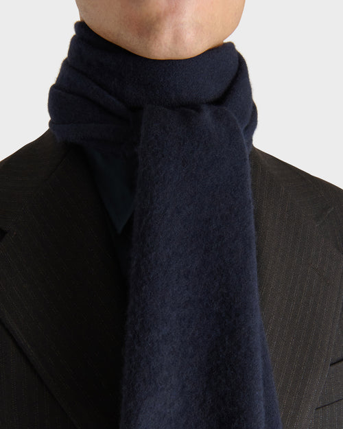 SCARF IN CASHMERE - NAVY - Husbands - 3