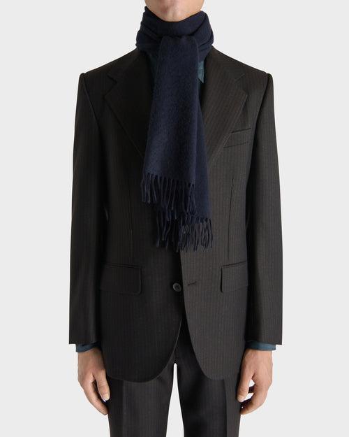SCARF IN CASHMERE - NAVY - Husbands - 4