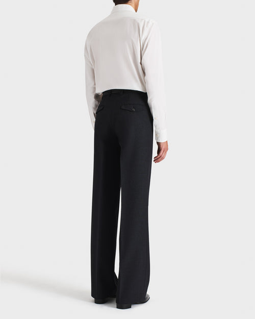 BOY SCOUT SHIRT IN COTTON POPLIN - OFF WHITE - Husbands Paris - 4