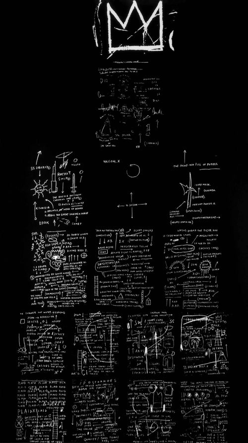 BASQUIAT, jean, michel, art. Tuxedo. 1983.
