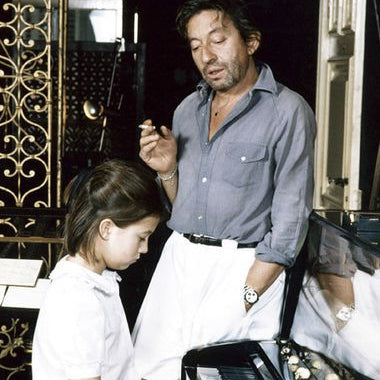 GAINSBOURG, serge, aut-comp. GAINSBOURG, charlotte, act. 1983.