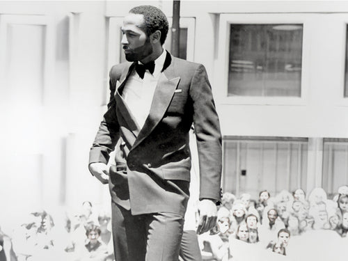 GAYE, marvin. phot. GATSON, clarence. 1980.