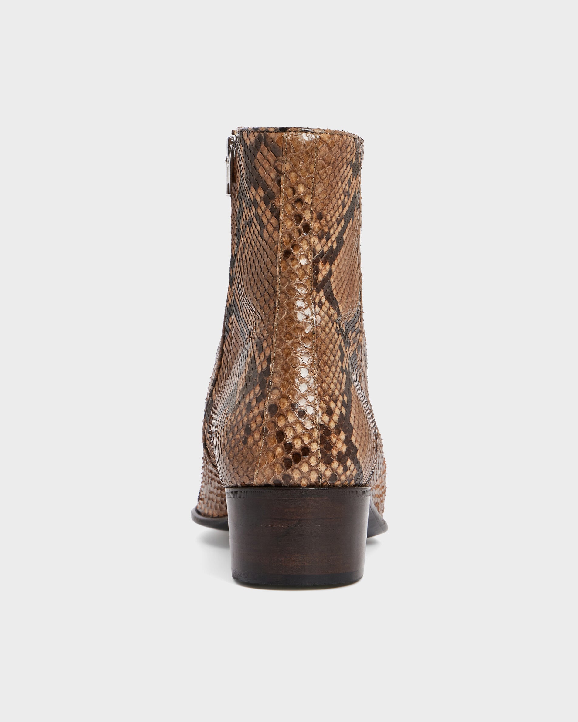 ZIPPED BOOTS IN PYTHON - MALT | Husbands Paris