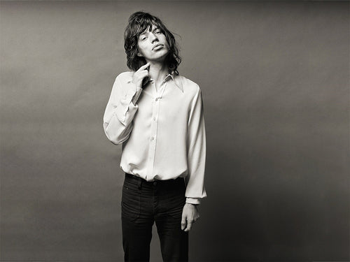 JAGGER, mick, sing. phot. SEEFF, norman. Los Angeles. 1972.