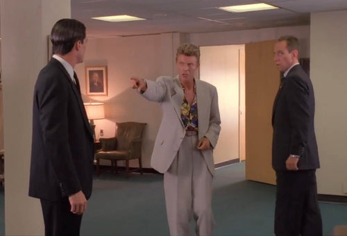 McLACHLAN, Kyle, act. BOWIE, David, sing. FERRER, Miguel, act. Fire walk with me. LYNCH,david, dir. 1992.