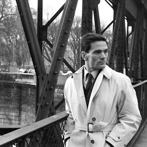 PASOLINI, Pier, Paolo. phot. BOTTI, Giancarlo. 1961.