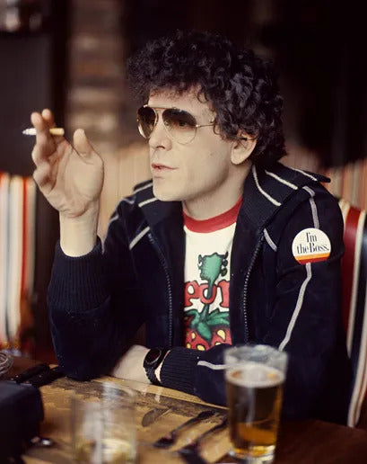 REED, lou, sing. phot. HANEKROOT, gisjbert. Amsterdam. 1972.