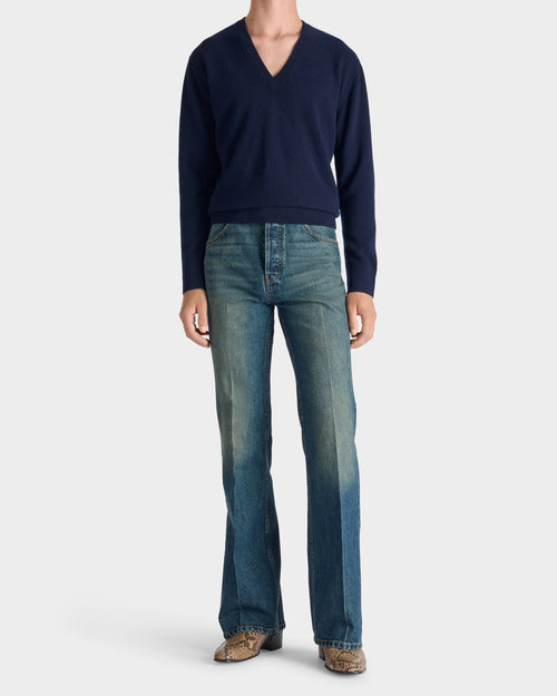 PULL COL V EN LAINE D