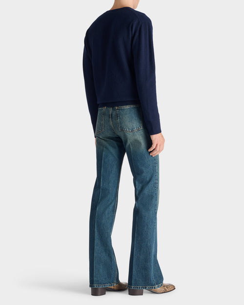 PULL COL V EN LAINE D