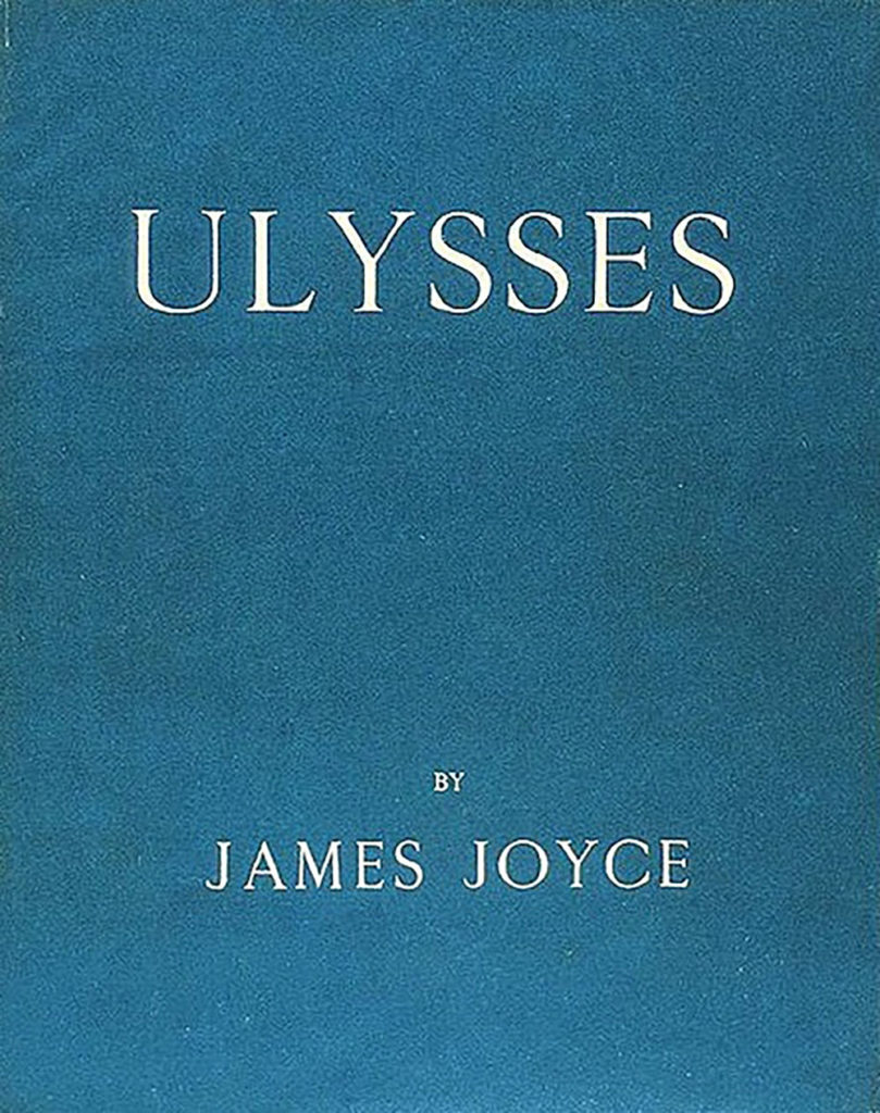 JOYCE, James, writ. Ulysses. 1922. 1171 p.
