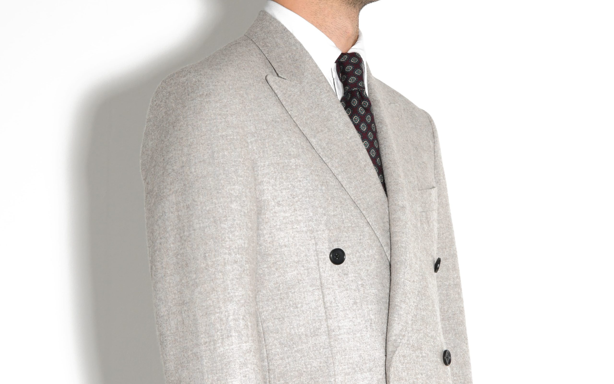 Embroidered Double-Breasted Wool Jacket - Ready to Wear
