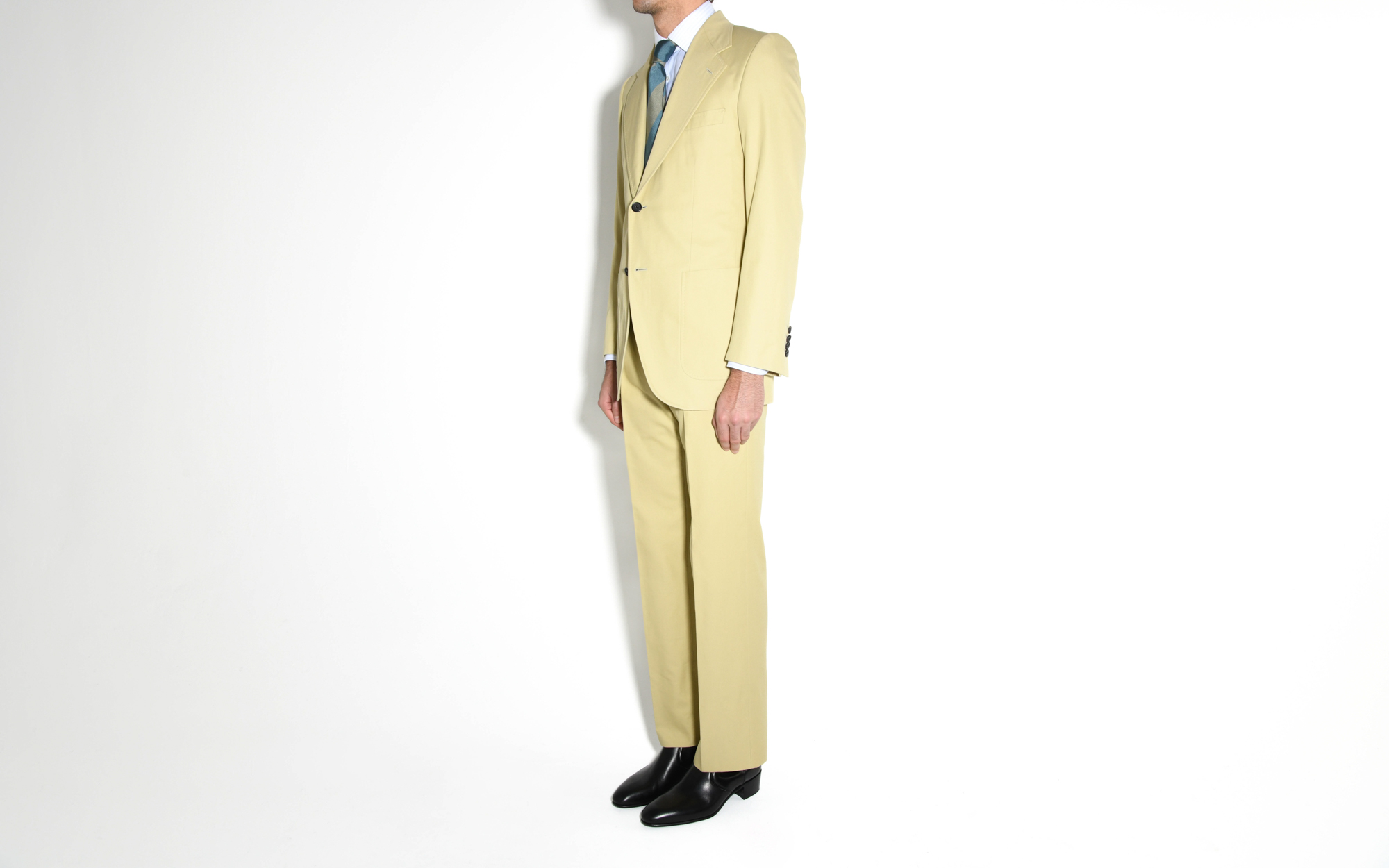 Olive Gabardine Classic Men Suit 3 Pieces Tuxedo Peak Lapel Groomsmen  Wedding Suits Set Fashion Men Business Blazer Jacket+Pants - AliExpress