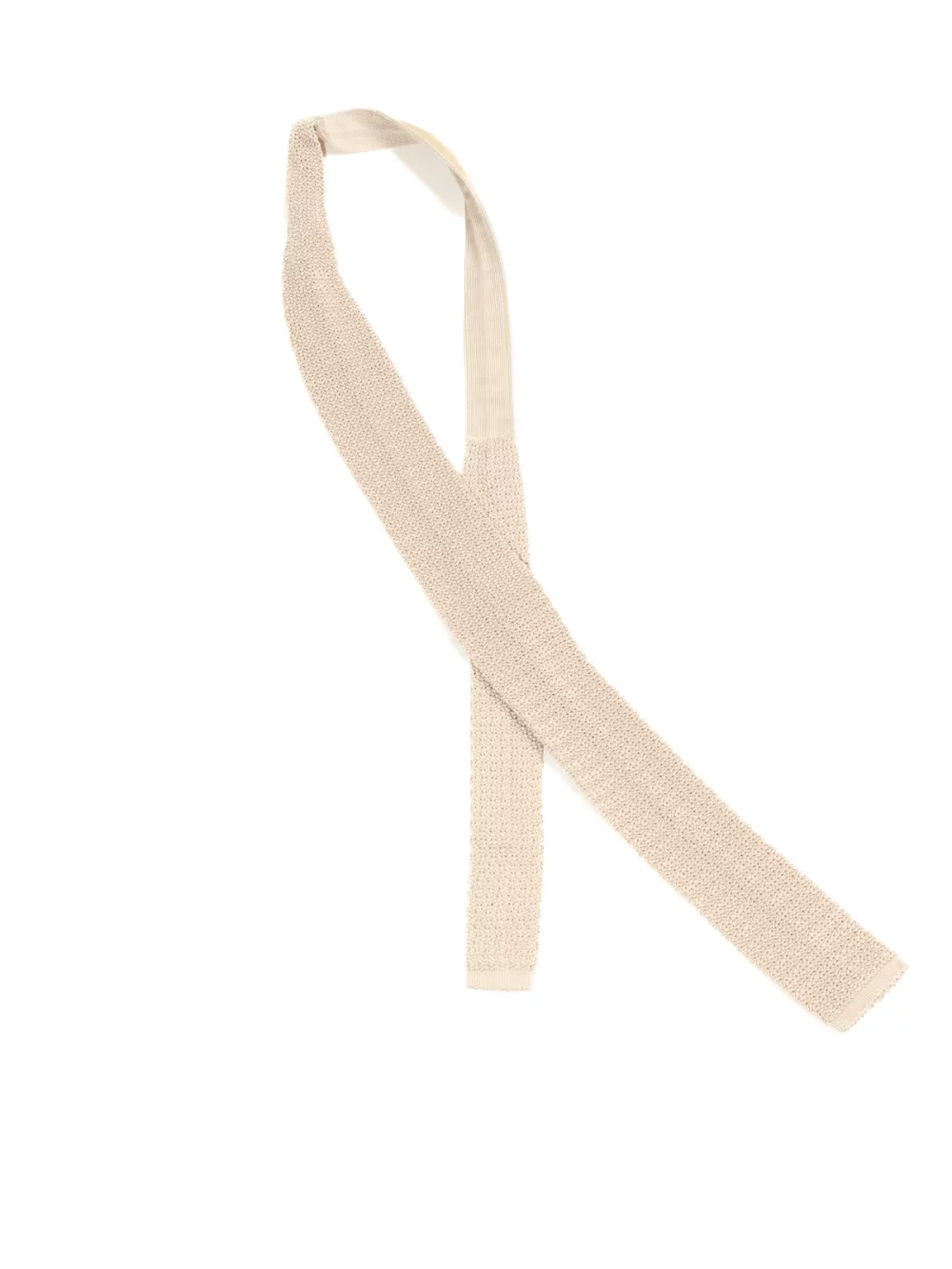 KNIT-TIE-IN-SILK-BEIGE