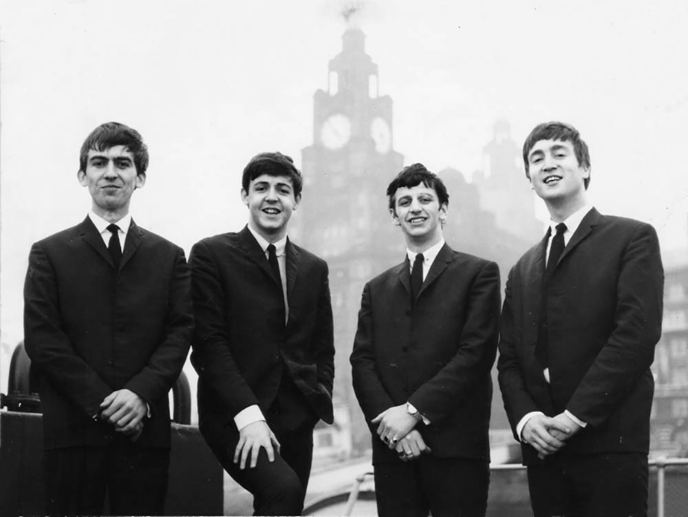 the beatles royal liver building chadwick liverpool 1962 front