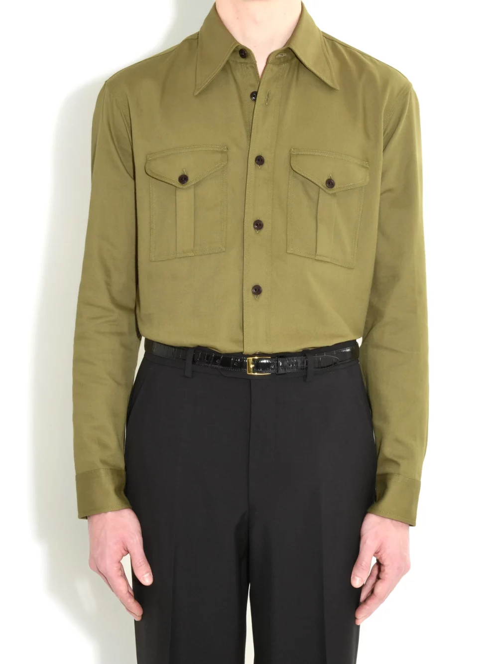 BOY SCOUT SHIRT IN TWILL - KHAKI