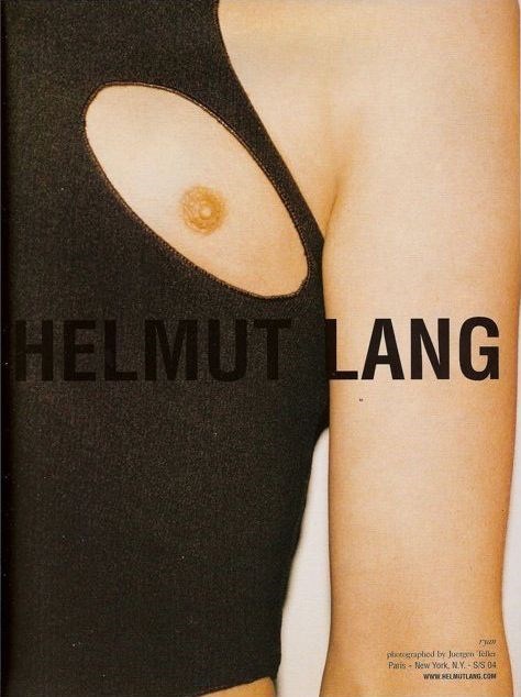 Nipple Tank. Helmut Lang Menswear. 2004