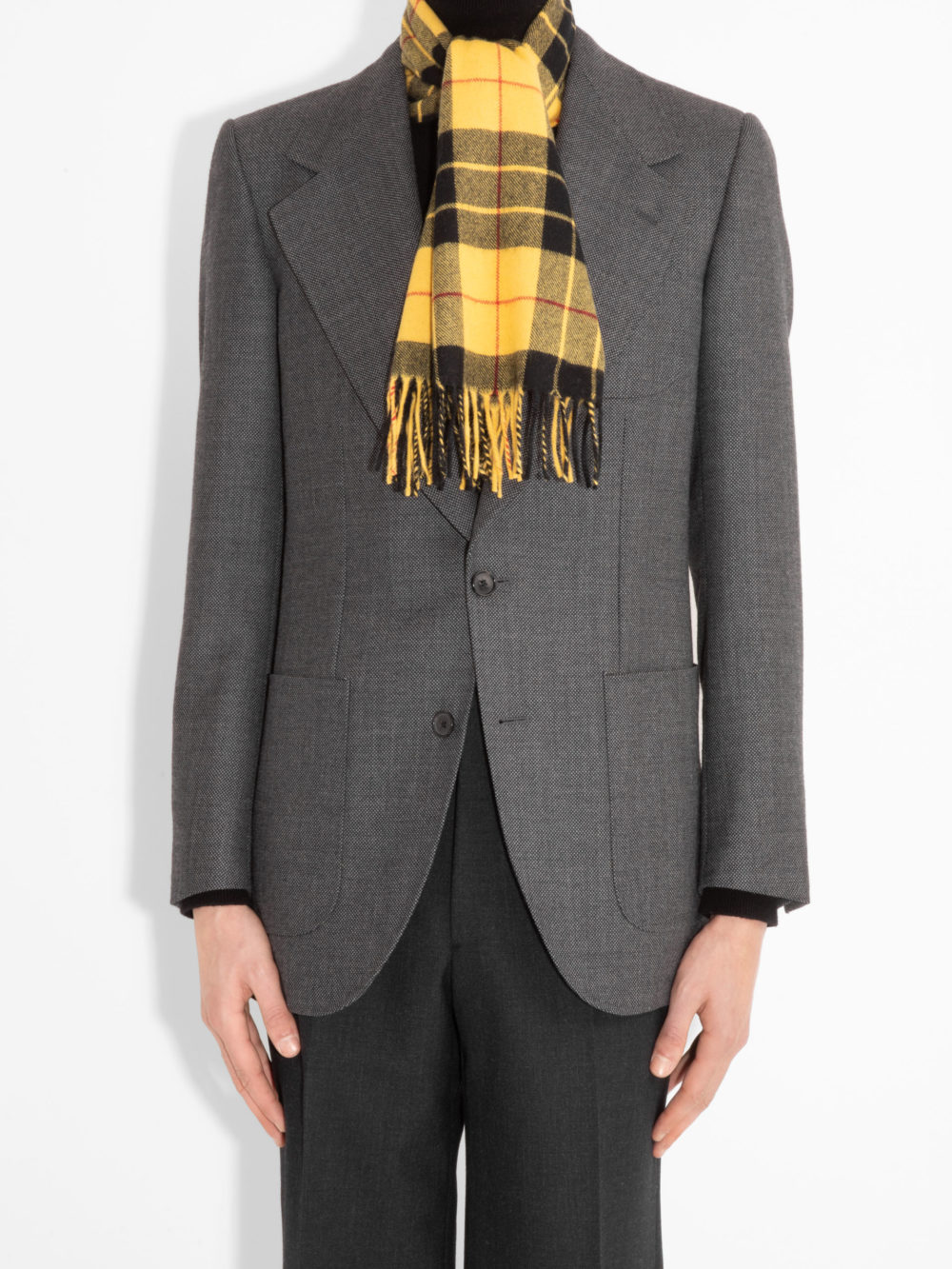 SCARF IN LAMBSWOOL & ANGORA – MACLEOD DRESS_1