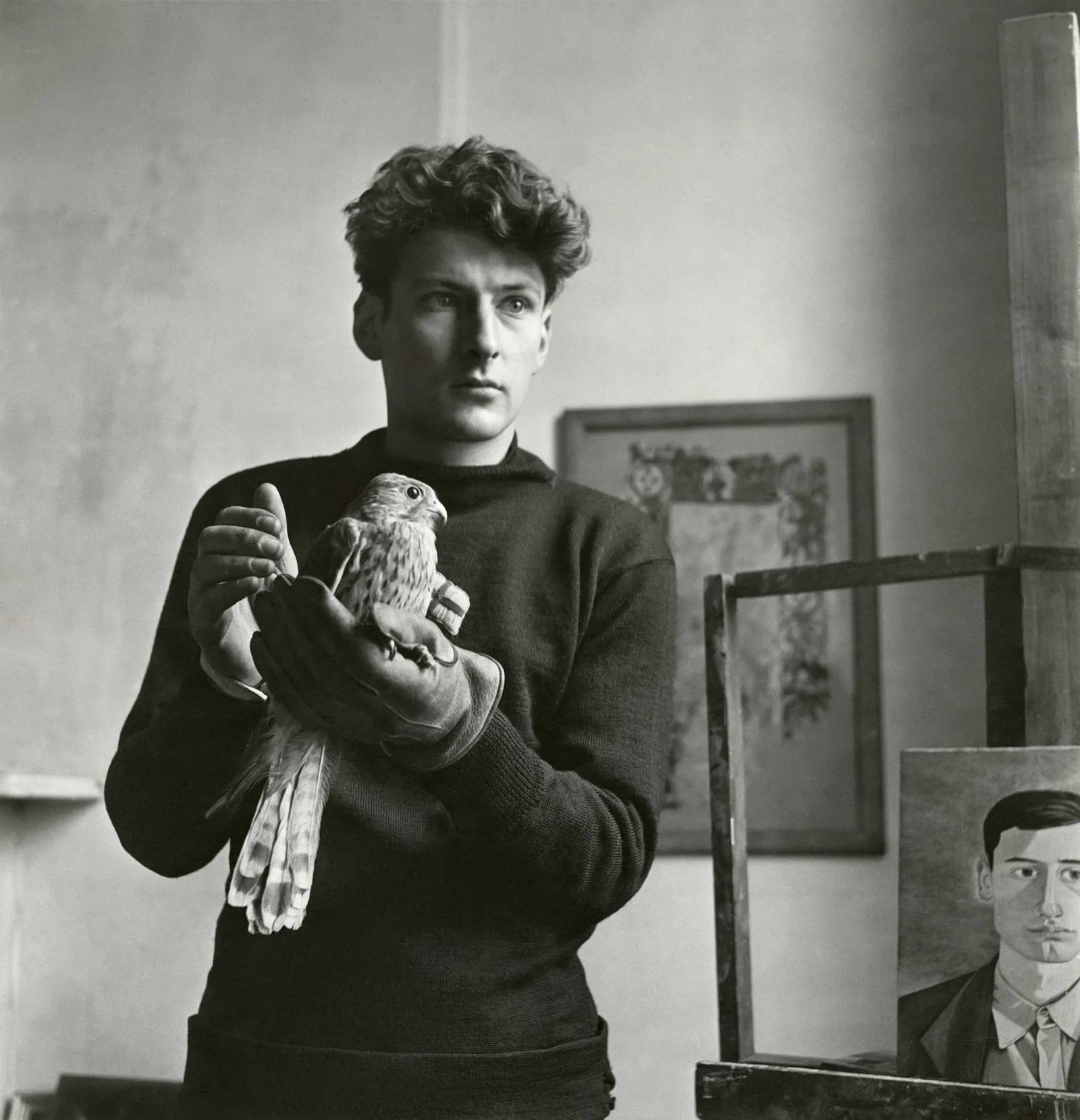COFFIN, Clifford, phot. FREUD, Lucian, paint. Paddington, London. 1947