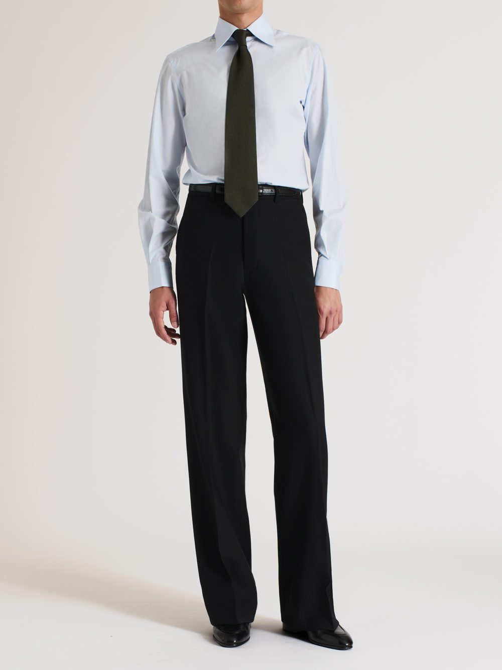 029_WIDE COLLAR SHIRT IN COTTON POPLIN - PALE BLUE_1_0942