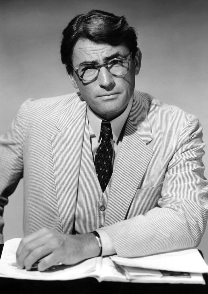 PECK, Gregory, act. LEE, Harper, dir. To Kill A Mockingbird, 1962