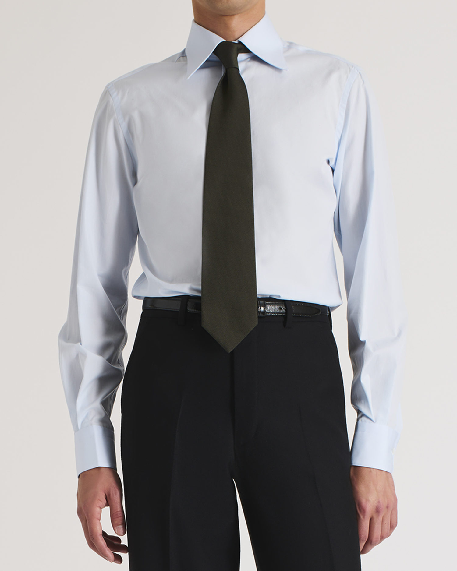 029_WIDE COLLAR SHIRT IN COTTON POPLIN - PALE BLUE_1_0942