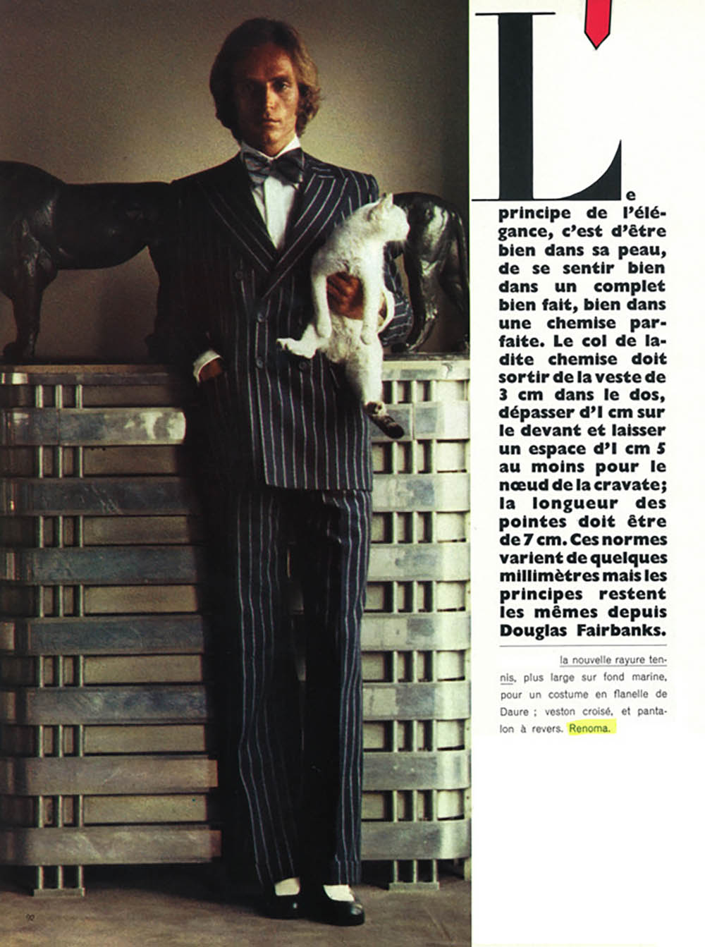 5 Vogue Homme, 1973