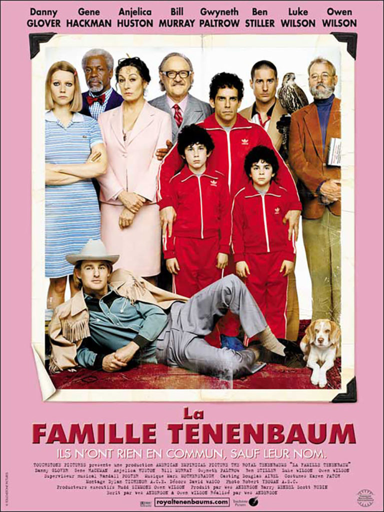 ANDERSON, Wes, réal. La famille Tenenbaum. 2001. 109 min.
