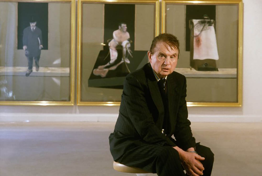 2-Francis-Bacon-a-Paris-en-1987-Credits-Raphael-GAILLARDE