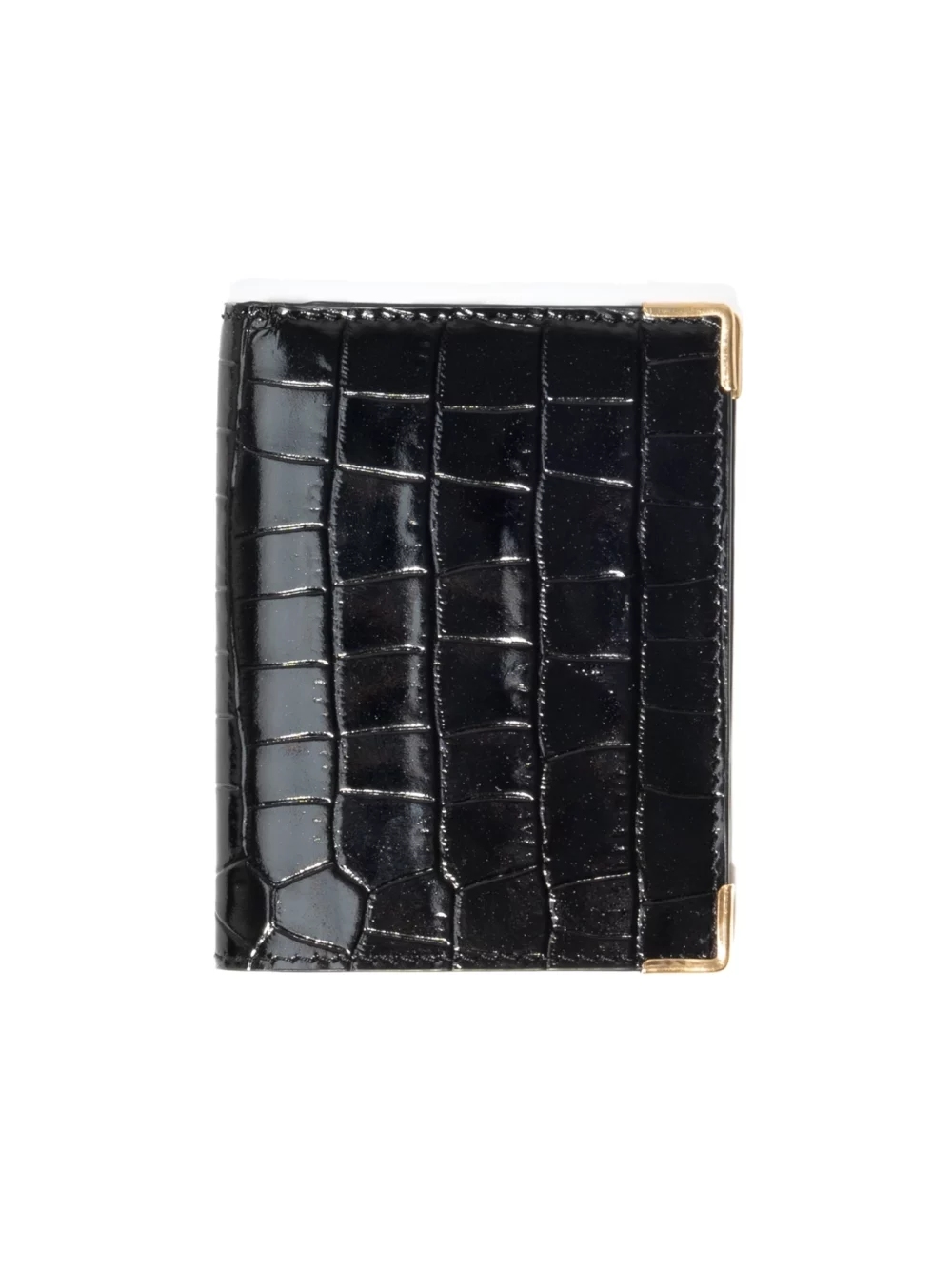 WALLET IN EMBOSSED CALFSKIN – BLACK2