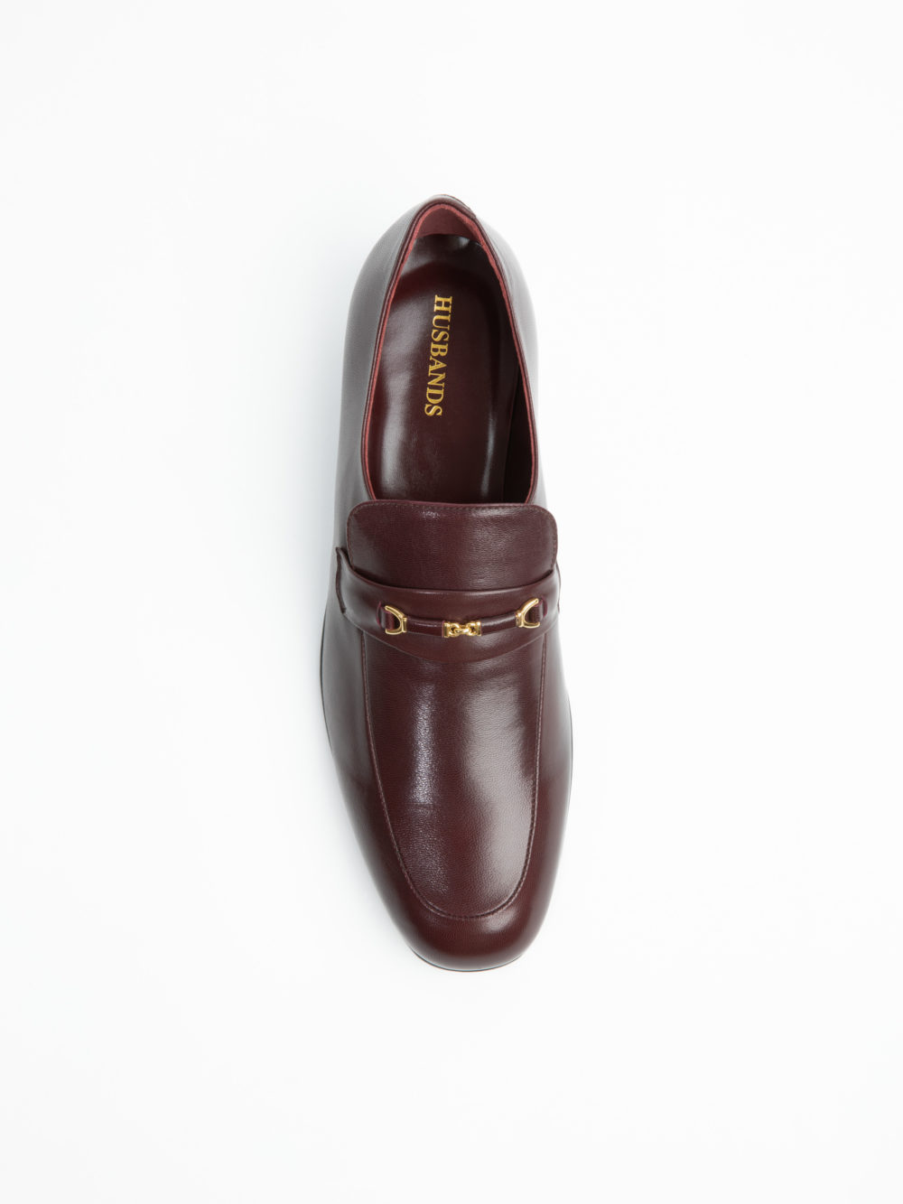 MOCASSINS À BRIDE EN CUIR D'AGNEAU - BORDEAUX5