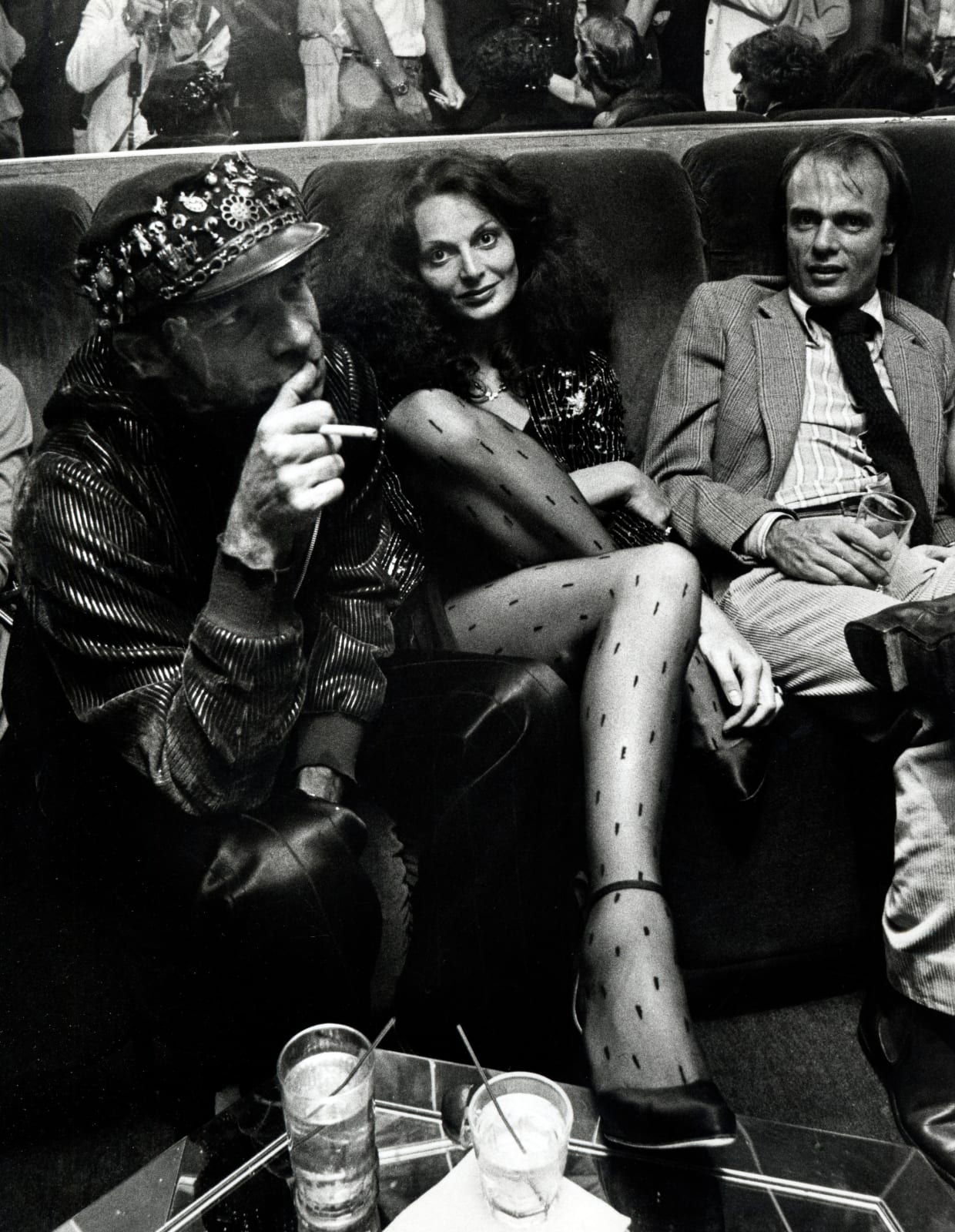 GALLANT, Ara, hair. LOPEZ, Cedric. Von FURSTENBERG, Diane, des. GALELLA, Ron, phot. Studio 54, 1978.