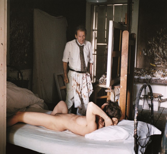DAWSON, David, phot. FREUD, Lucian, peint. Holland Park, Londres. 2005.
