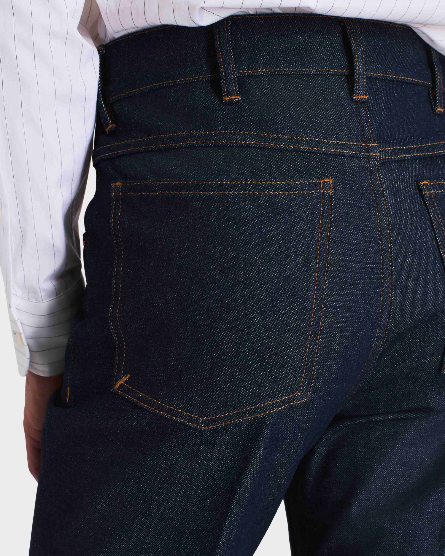 JEAN ÉVASÉ EN DENIM - INDIGO – Image 5